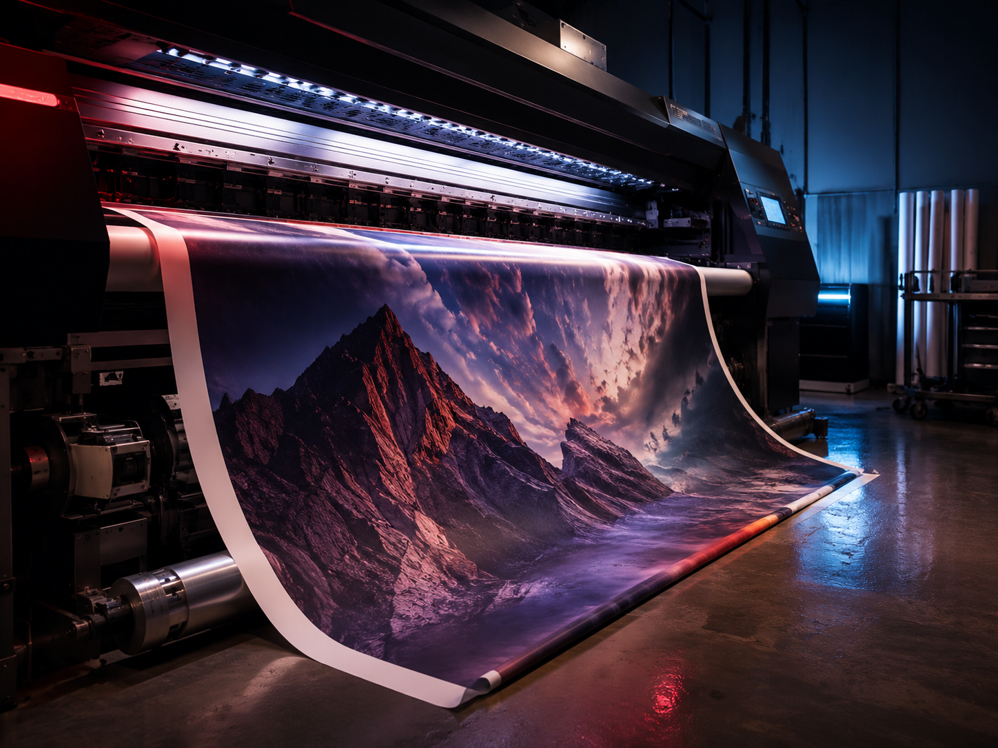 Large Format Banner production sample