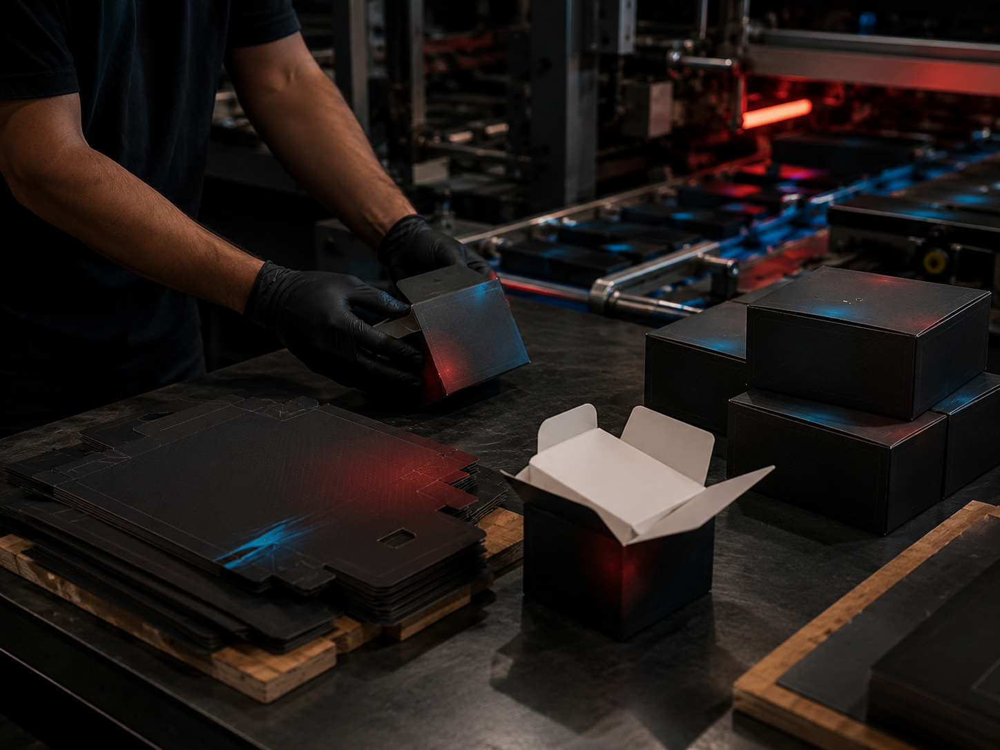Packaging Run production sample