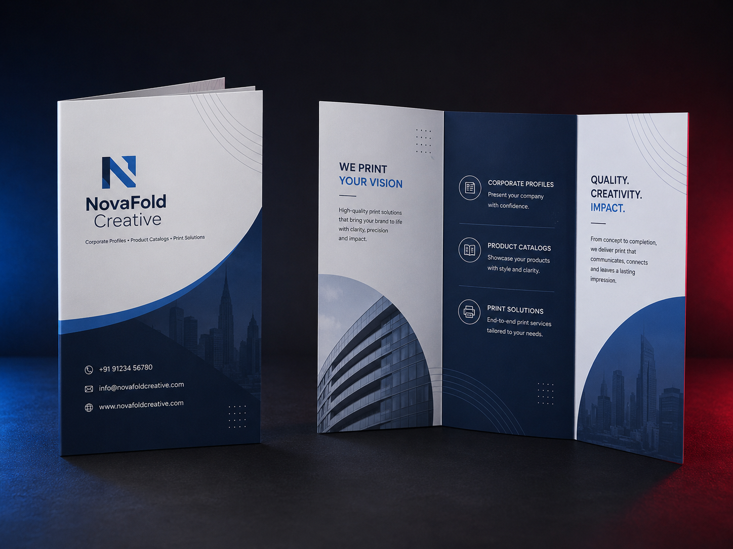 Folded Brochures preview