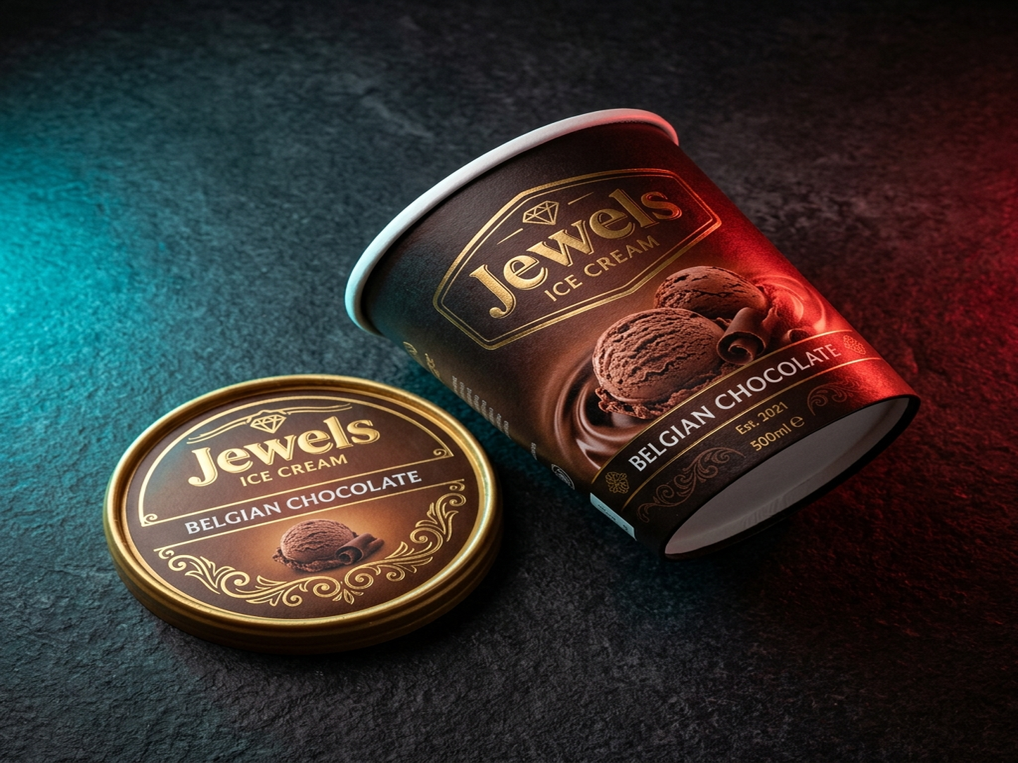 Ice Cream Cap + Wrapper preview